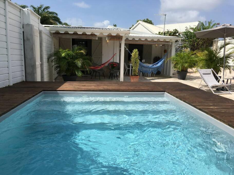 Villa avec piscine privée Saint-Francois  Exterior foto