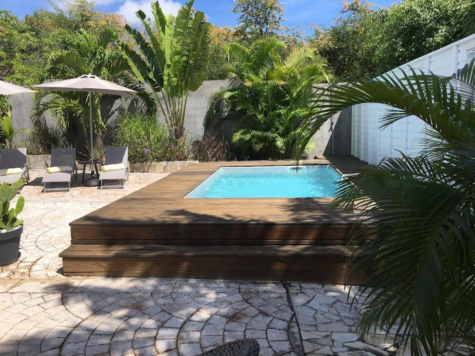 Villa avec piscine privée Saint-Francois  Exterior foto
