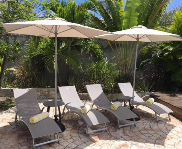 Villa avec piscine privée Saint-Francois  Exterior foto