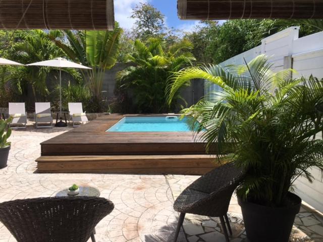 Villa avec piscine privée Saint-Francois  Exterior foto